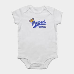 Defunct Montreal Royals Baseball Team Baby Bodysuit